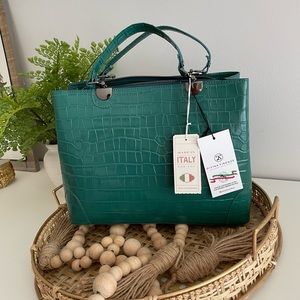 DIVINA FIRENZE  NADE IN ITALY for YOU Leather Handbag